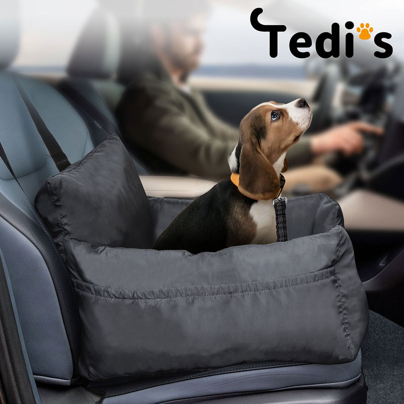 Tedi's Waterproof Dog Car Seat for Small/Medium Dogs