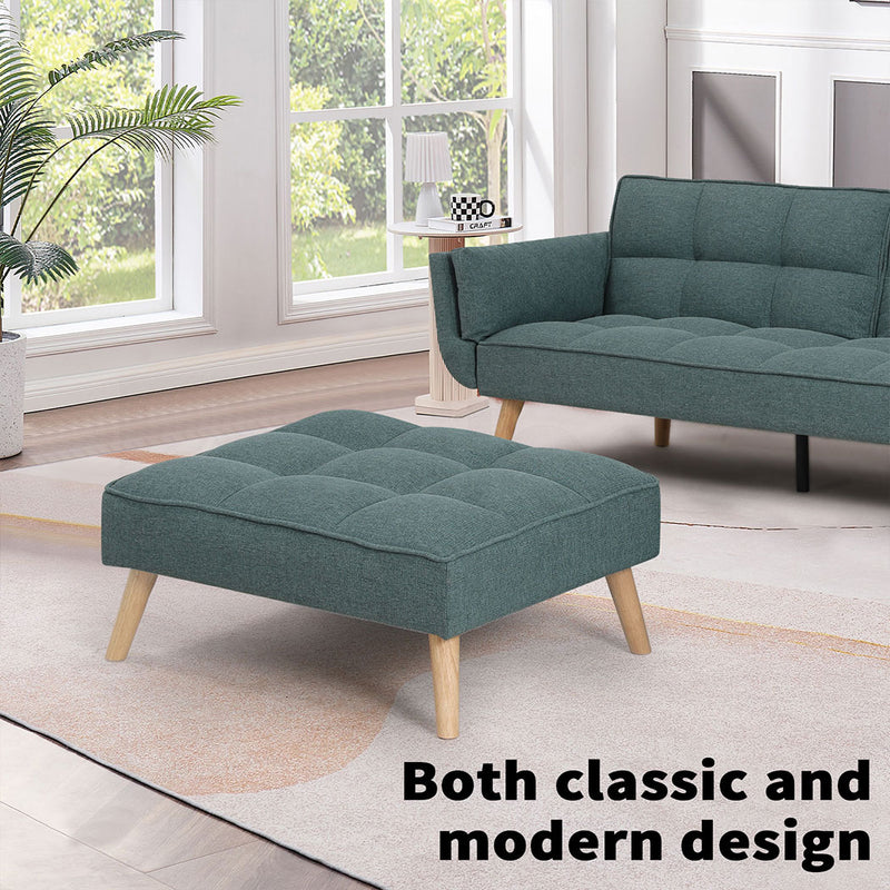 Familand Ottoman for Living Room in Green