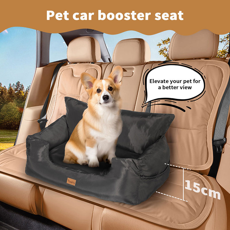 Tedi's Waterproof Dog Car Seat for Small/Medium Dogs