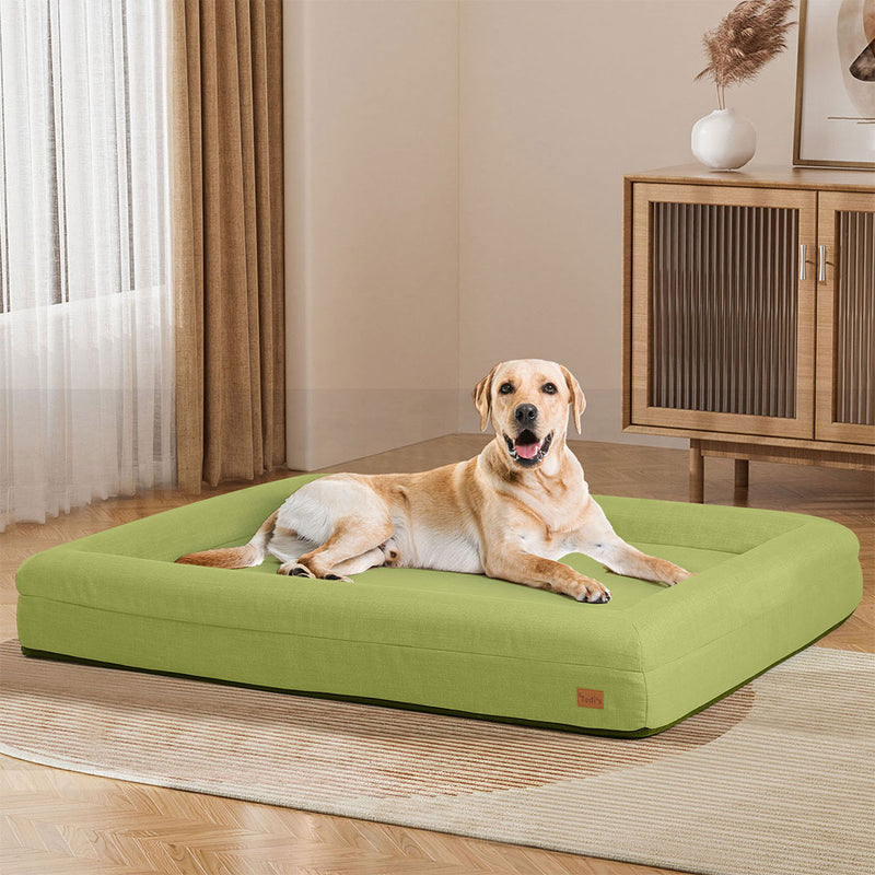 Tedi’s Orthopedic Dog Bed in Green