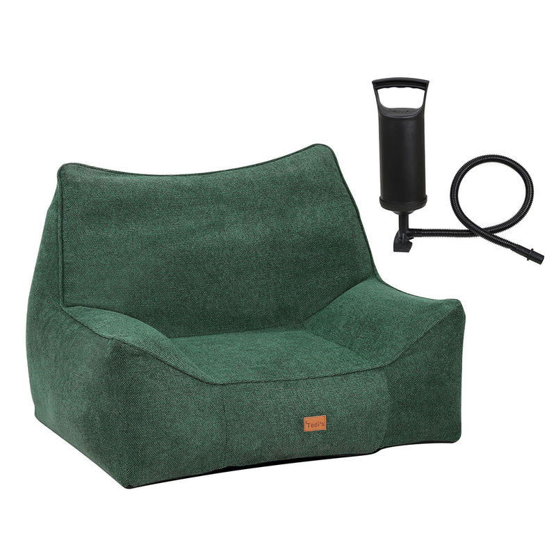 Tedi’s Pet Sofa Inflatable Dog Bed Cat Couch in Green