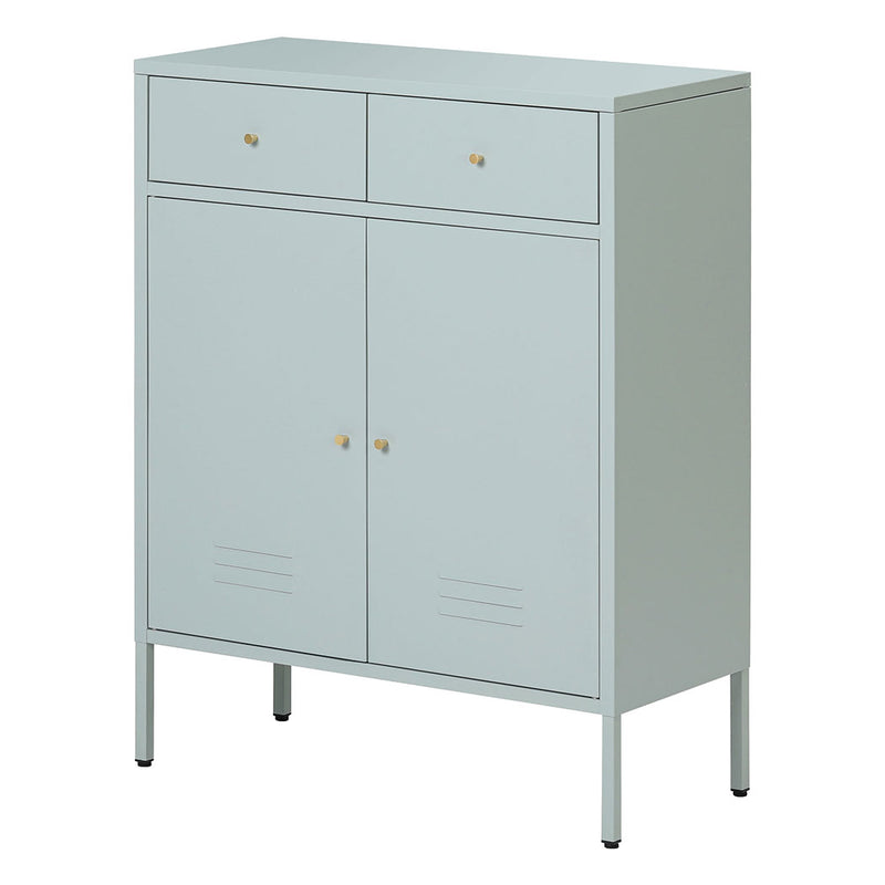 Familand Steel Buffet Sideboard in Mint green