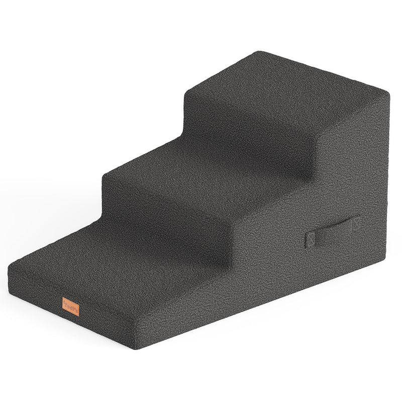Tedi's 3 Steps Dog Stairs with Large Foothold Surface