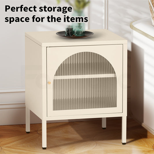 Familand Steel End Side Table Night Stand Bedside Tables