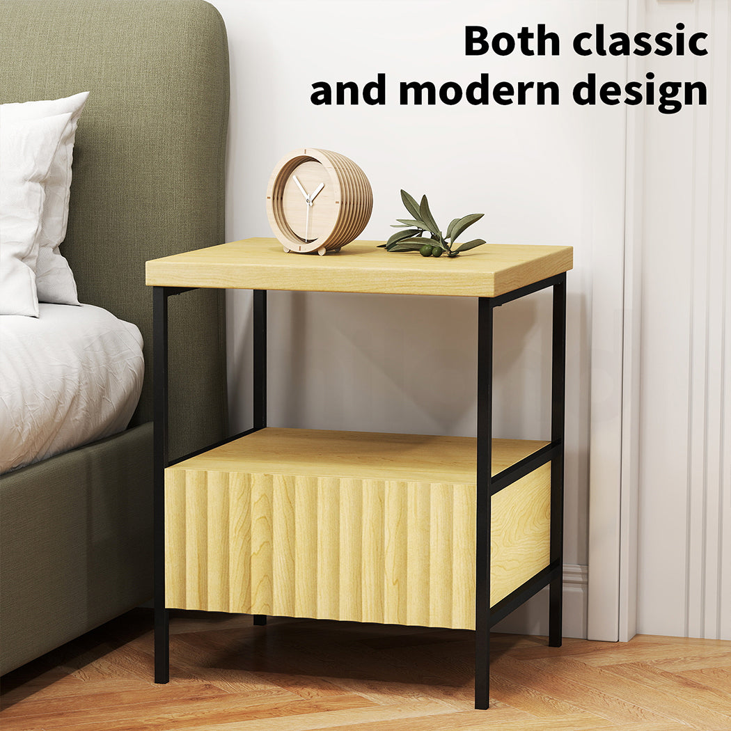 Familand Wooden Side Tables