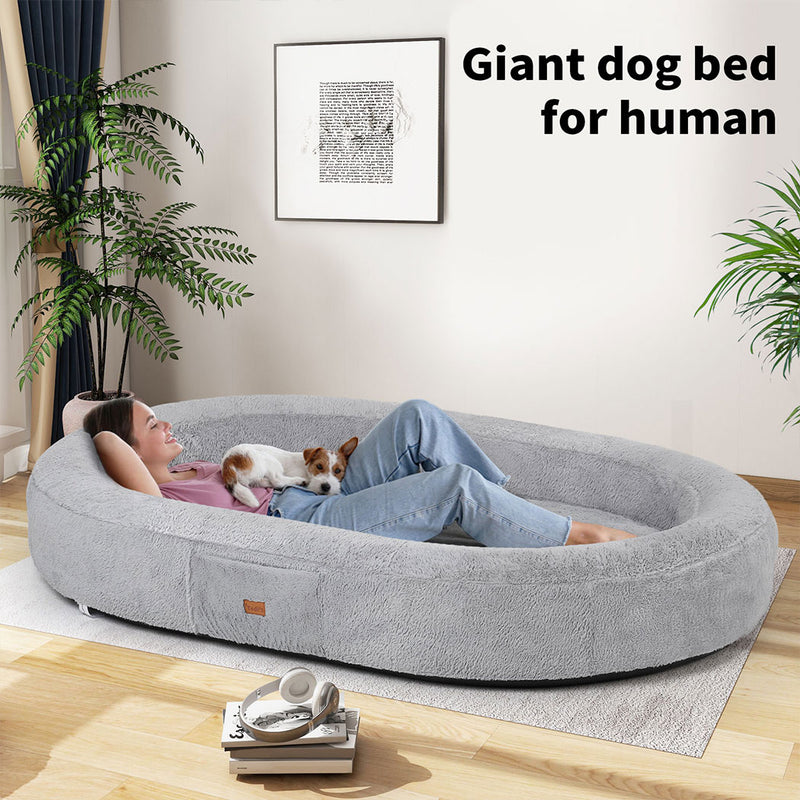 Tedi’s Inflated Human Size Dog Bed