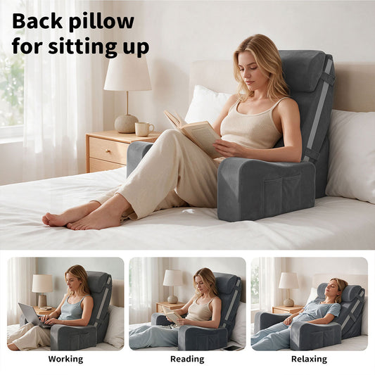 Familand Wedge Reading Pillow Back Rest Cushin
