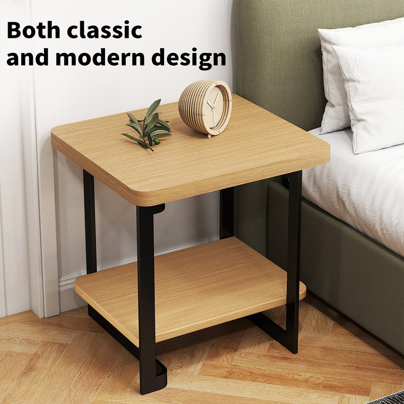 Familand Wooden Side Tables Night Stand Bedside Tables