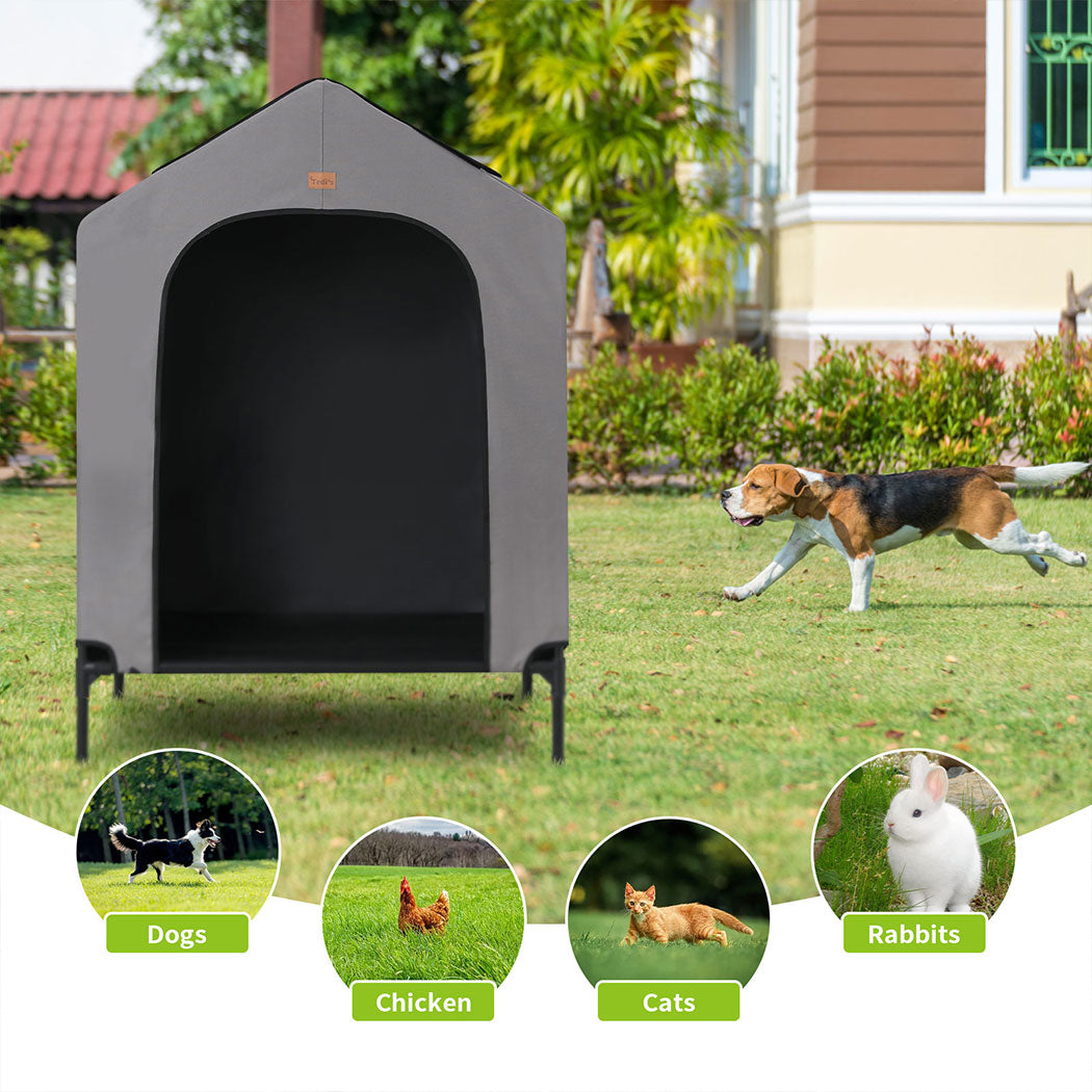 Tedi's 2 In 1 Dog Kennel Outdoor