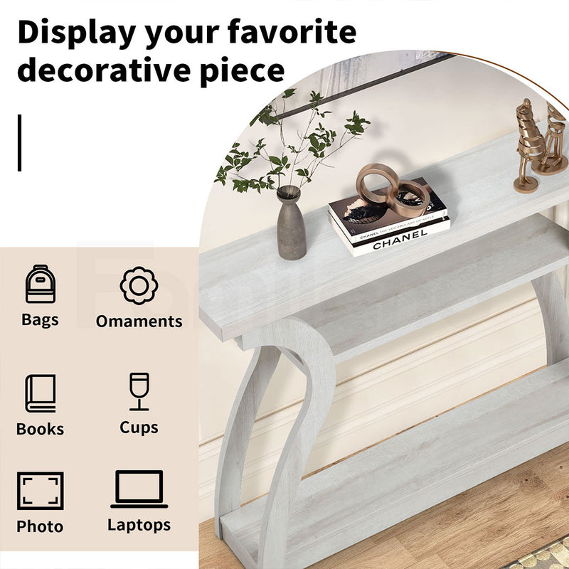 Familand Wooden Console Hallway Table