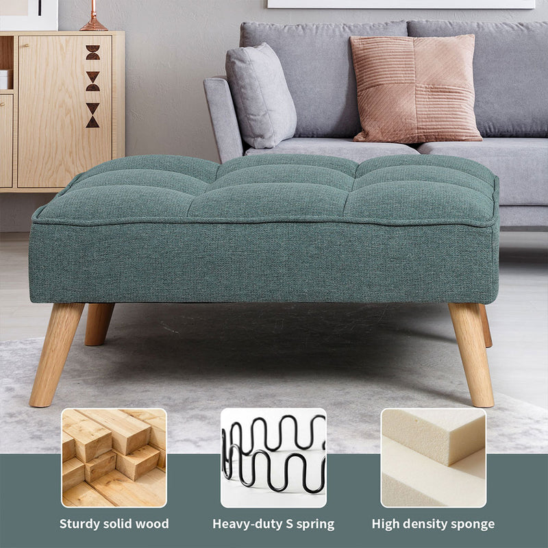Familand Ottoman for Living Room in Green