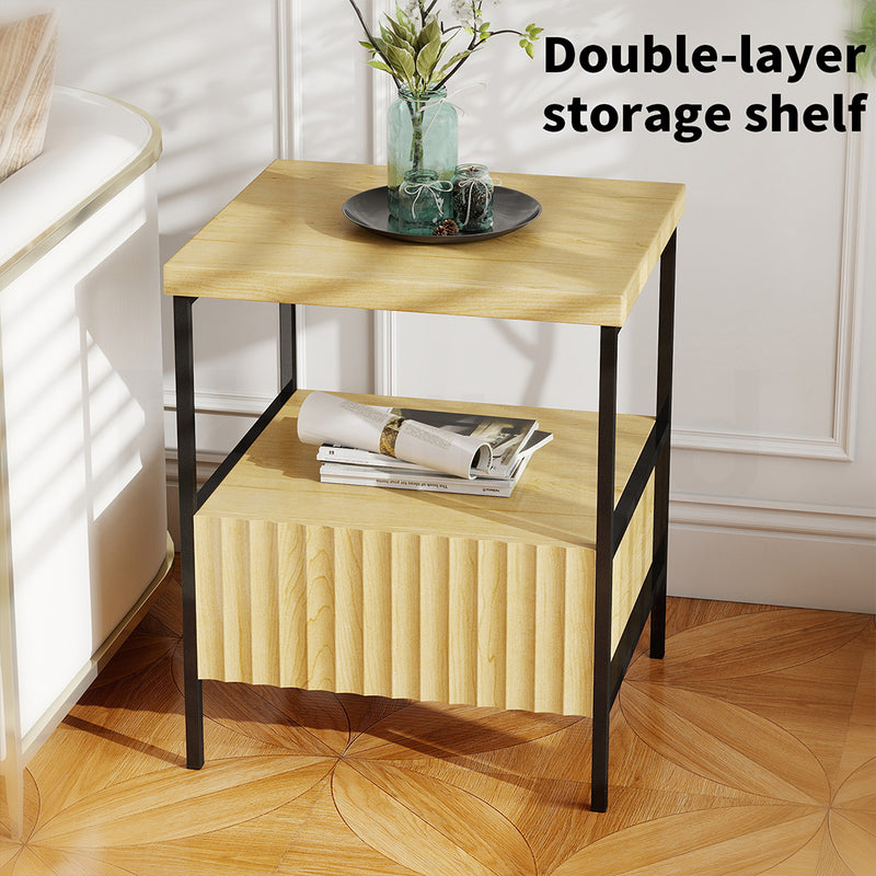 Familand Wooden Side Tables