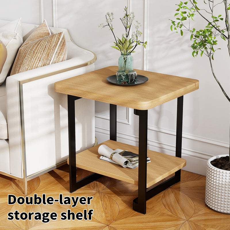 Familand Wooden Side Tables Night Stand Bedside Tables