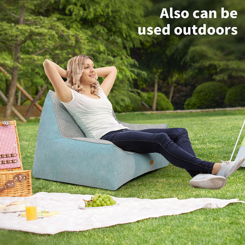 Tedi’s Pet Sofa Inflatable Dog Bed Cat Couch in Blue