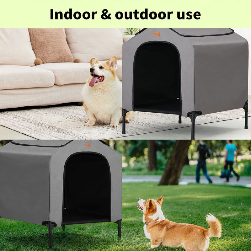 Tedi's 2 In 1 Dog Kennel Outdoor