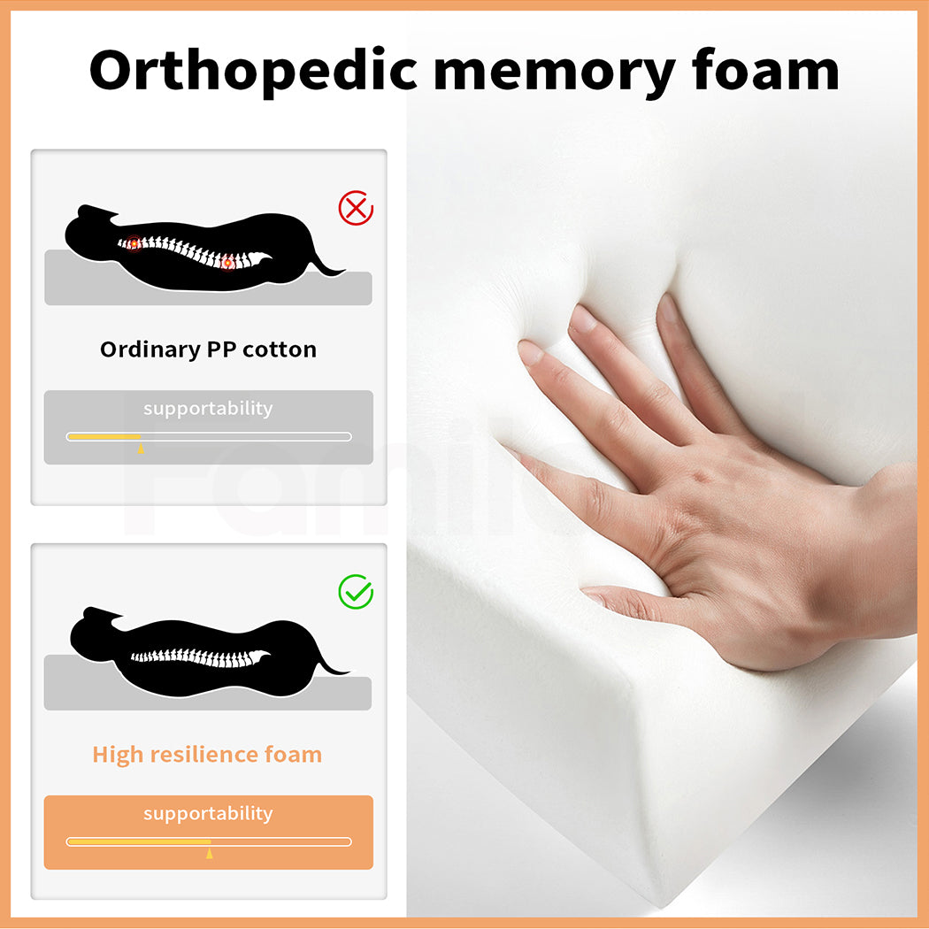 Tedi’s Orthopedic Dog Bed in Dark Grey