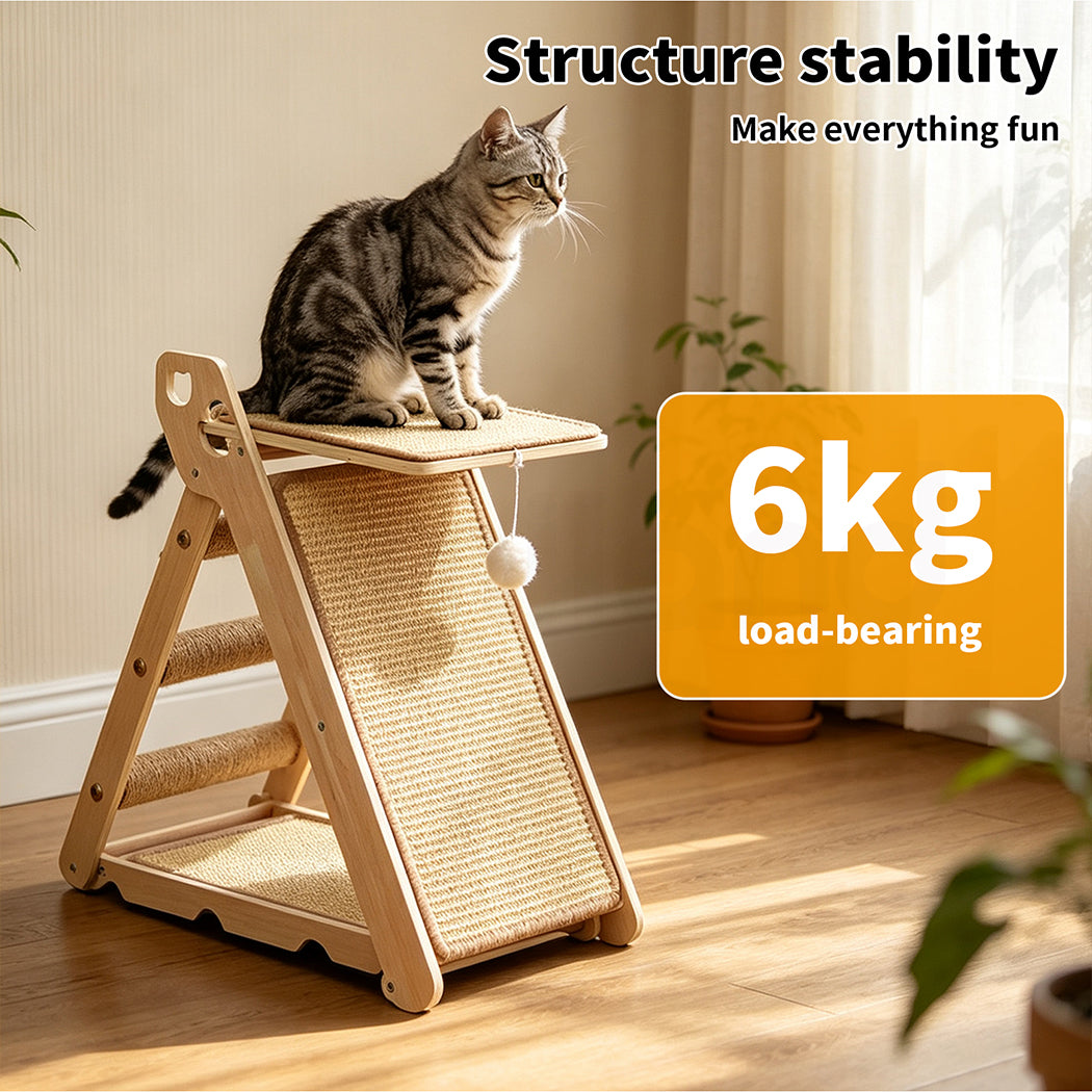 Tedi's Wooden Cat Scratching Board No assembly