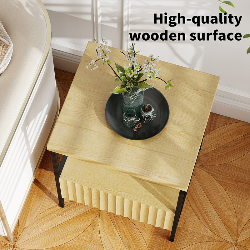 Familand Wooden Side Tables