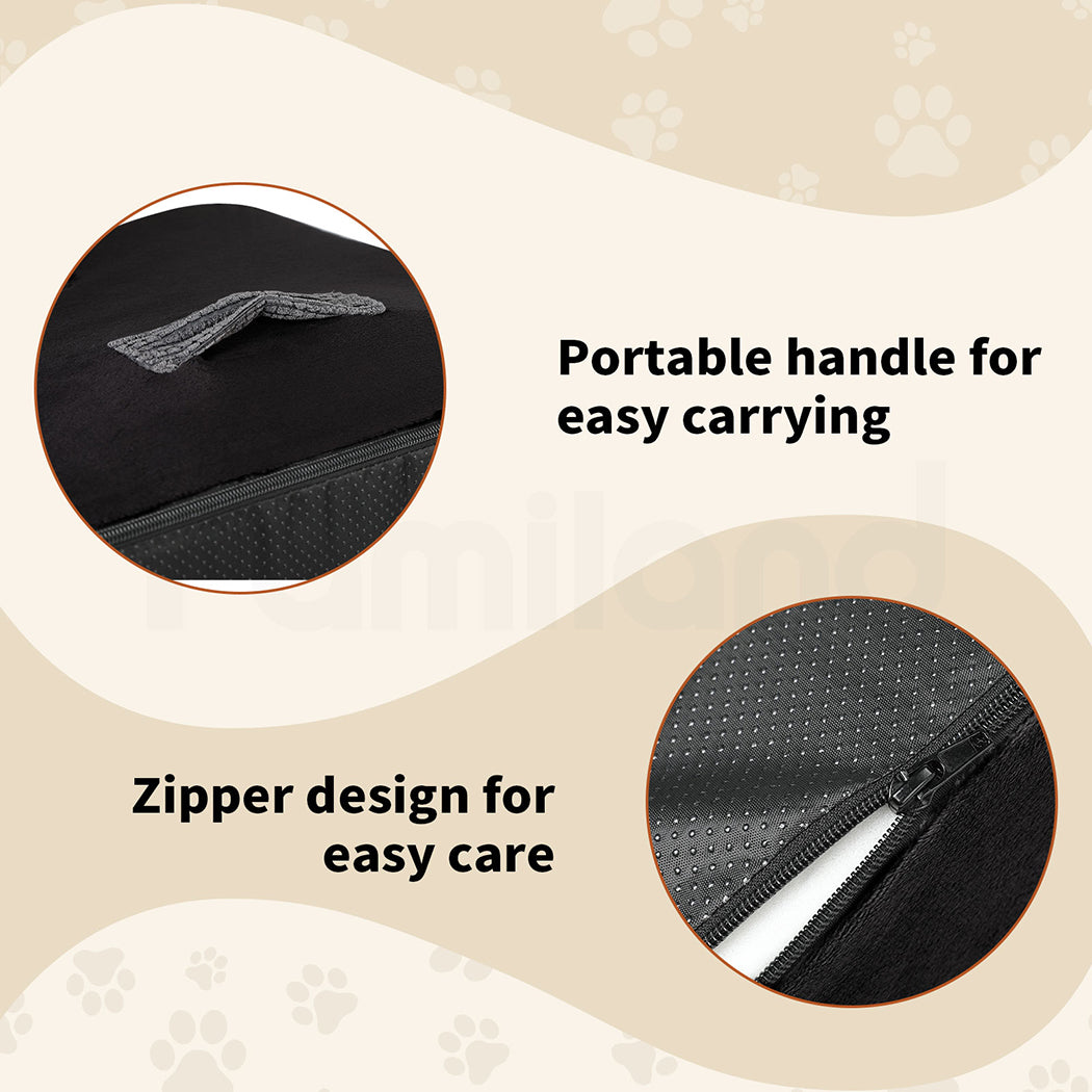 Tedi's 3 Steps Memory Foam Dog Stairs Ramp for High Bed Sofa Couch