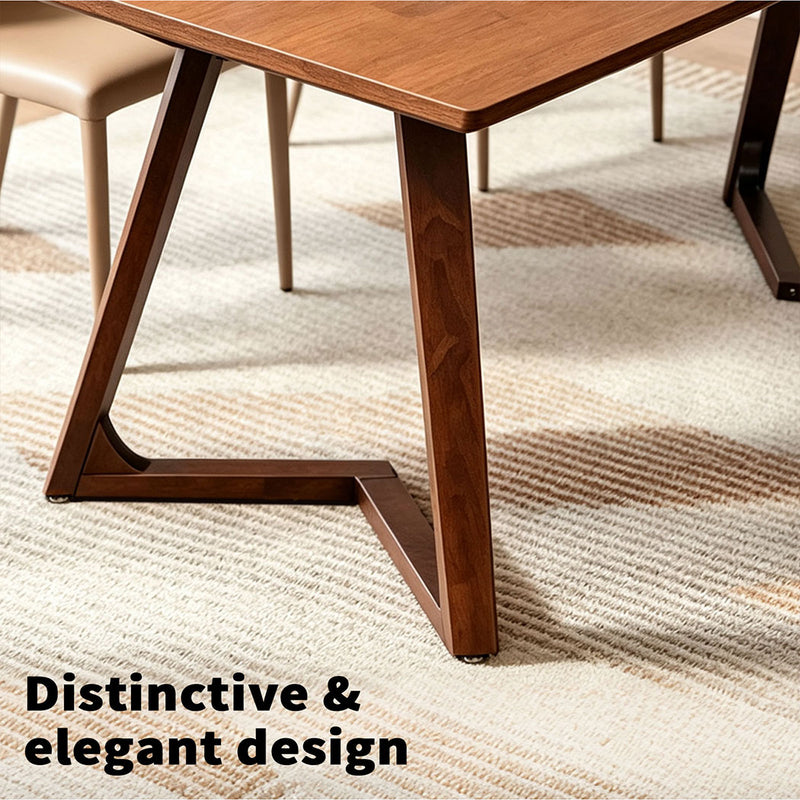 Familand 160cm Solid Wood Dining Table