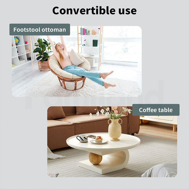 Familand Ottoman for Living Room in Green