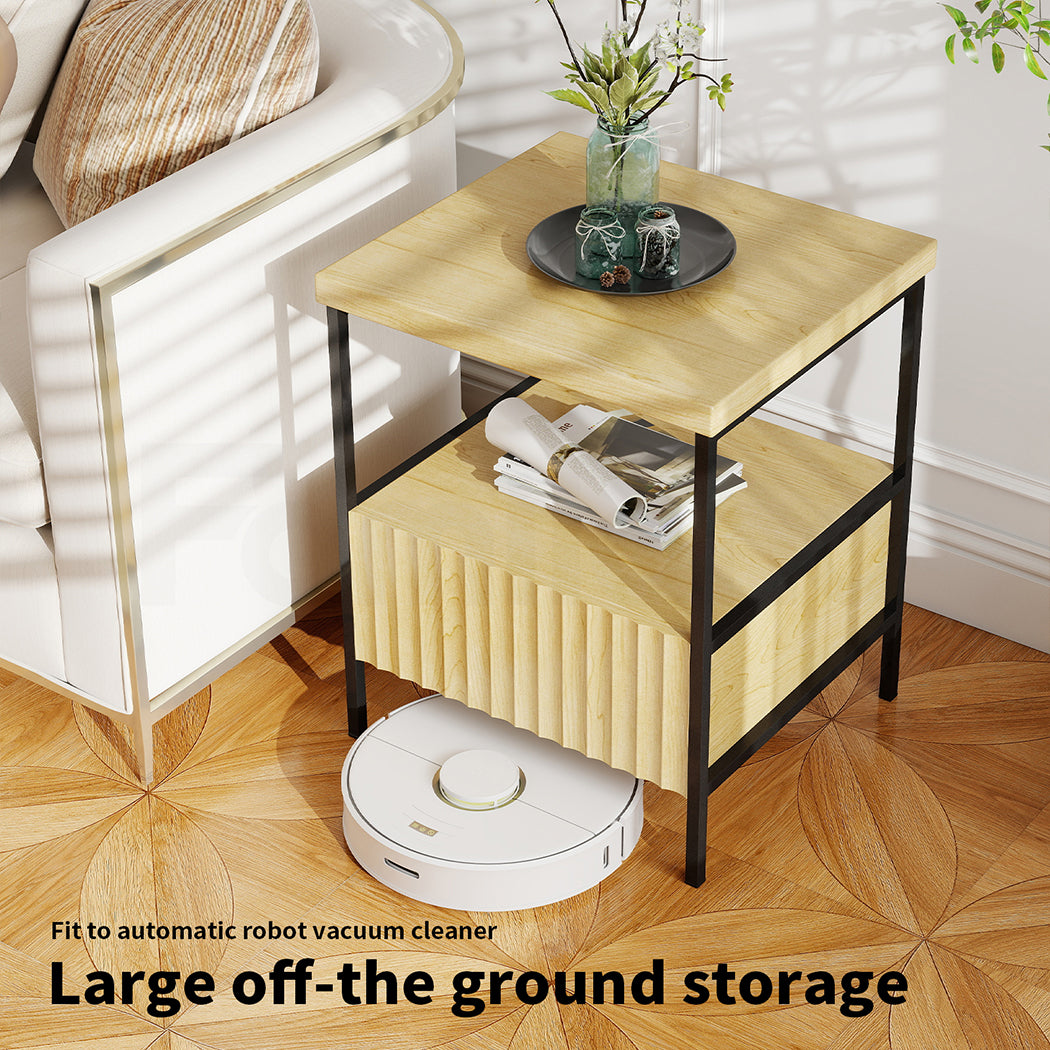 Familand Wooden Side Tables