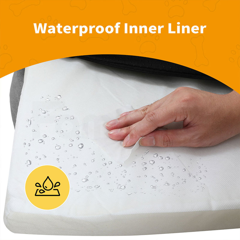 Tedi's Orthopedic Dog Bed in Grey