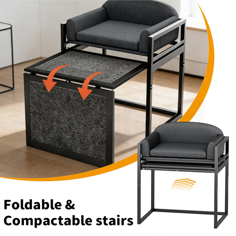 Tedi's Dog Stairs Ramp for Bed Sofa with Nesting Bed
