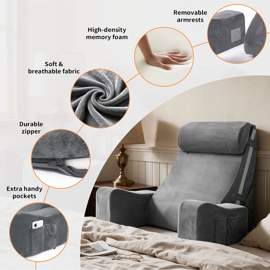 Familand Wedge Reading Pillow Back Rest Cushin