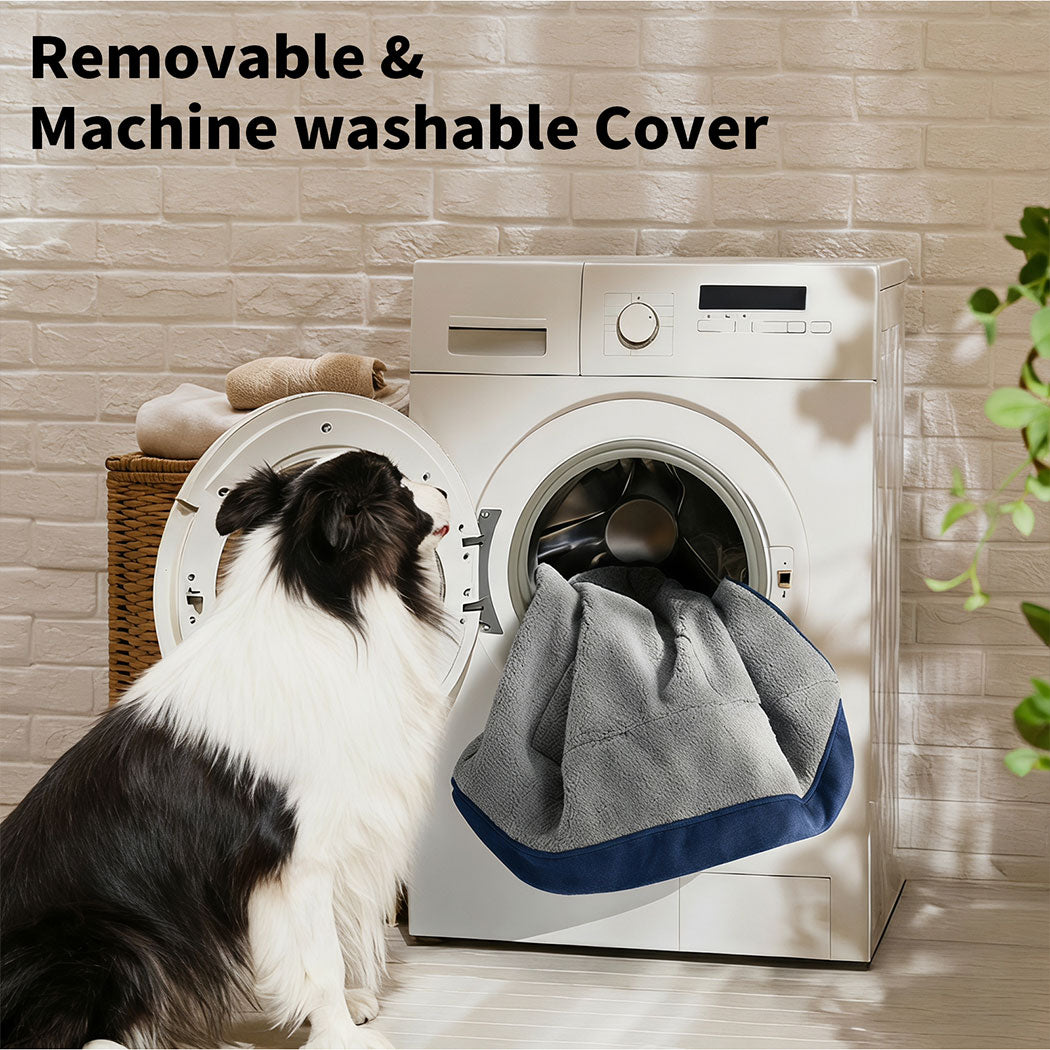 Tedi's Orthopedic Dog Calming Bed Mat in Blue