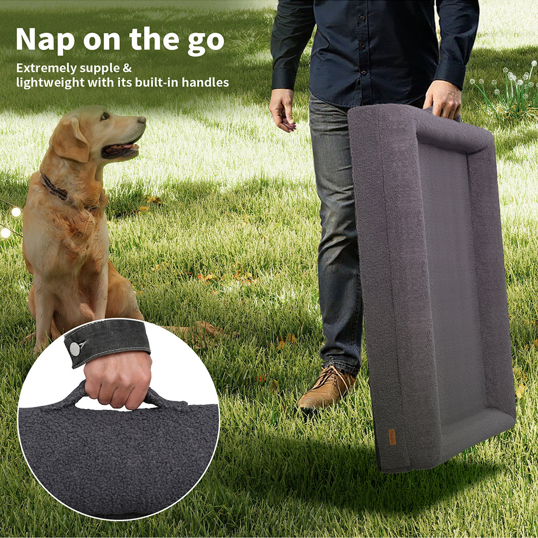 Tedi’s Orthopedic Dog Bed in Dark Grey