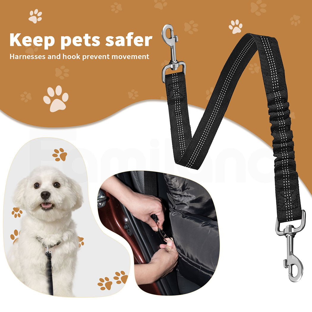 Tedi's Waterproof Dog Car Seat for Small/Medium Dogs