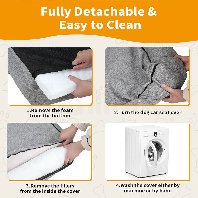 Tedi's Orthopedic Dog Bed in Grey