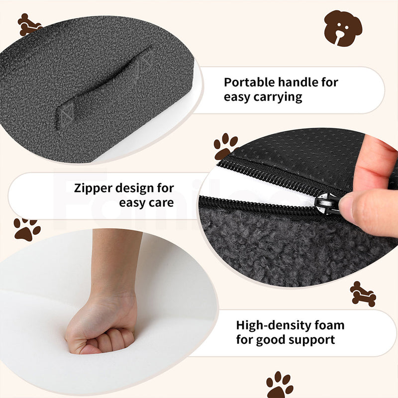 Tedi's 3 Steps Dog Stairs with Large Foothold Surface