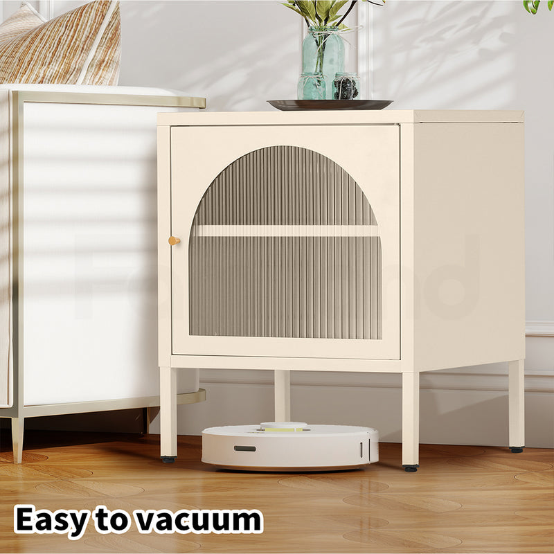 Familand Steel End Side Table Night Stand Bedside Tables