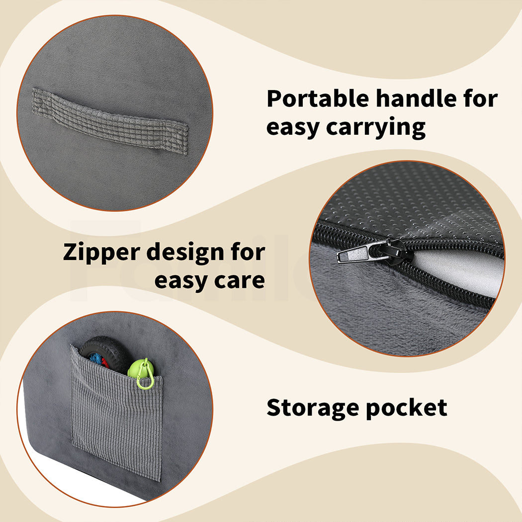 Tedi’s 2 in 1 Dog Stairs for Bed Sofa with Nesting Bed