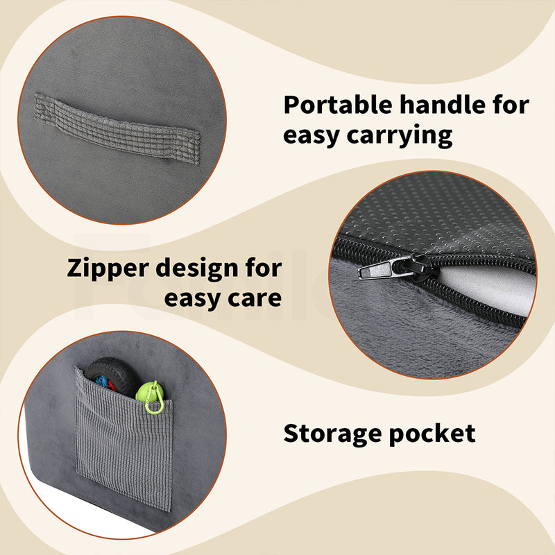 Tedi’s 2 in 1 Dog Stairs for Bed Sofa with Nesting Bed