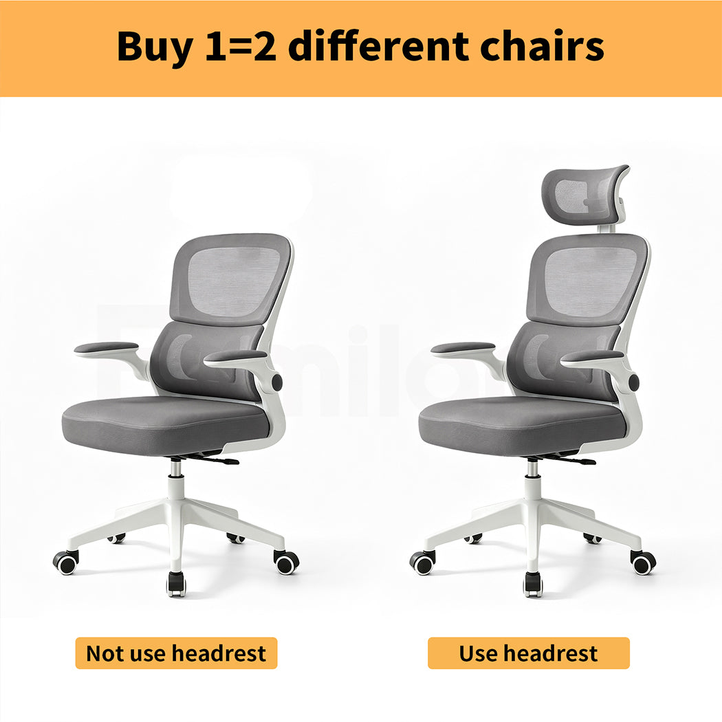 Familand Office Chair Height Adjustable Spring Cushion Seat