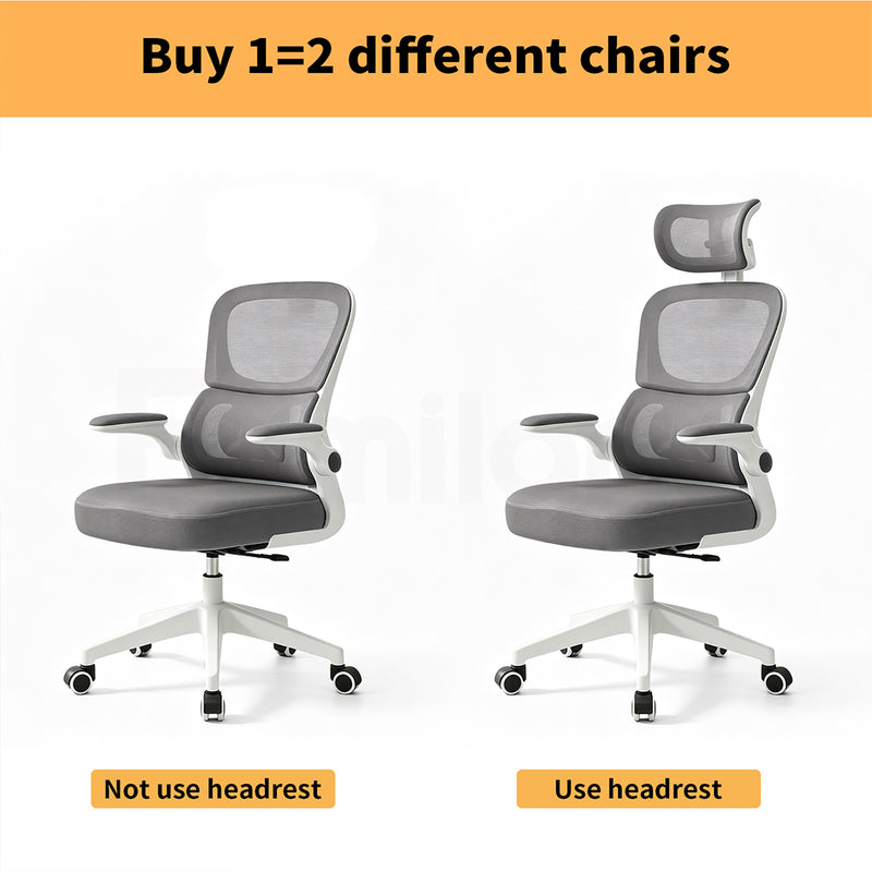 Familand Office Chair Height Adjustable Spring Cushion Seat