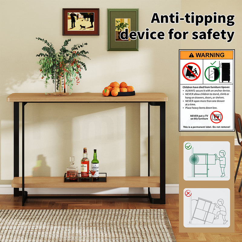 Familand Wood Console Hallway Table