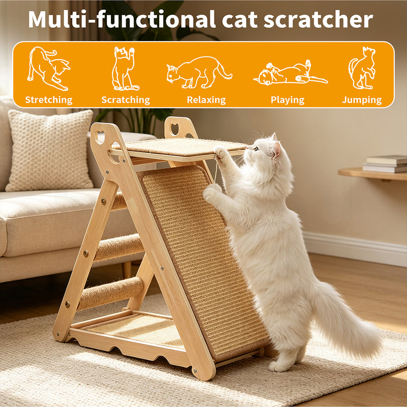 Tedi's Wooden Cat Scratching Board No assembly