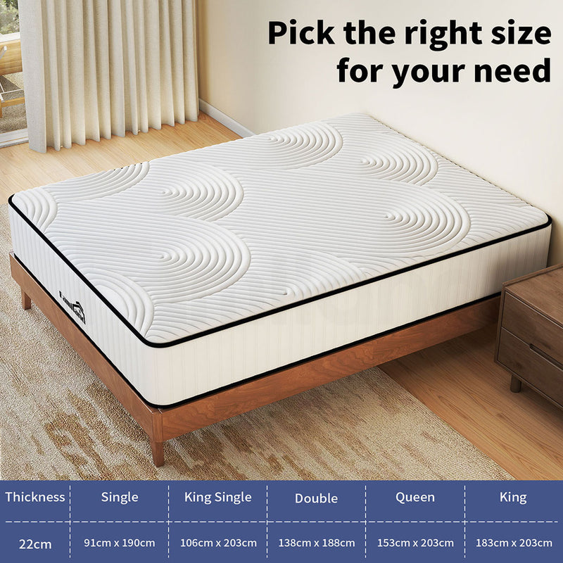 Familand Mattress 22cm in White
