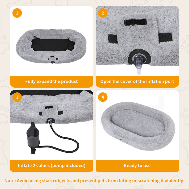 Tedi’s Inflated Human Size Dog Bed