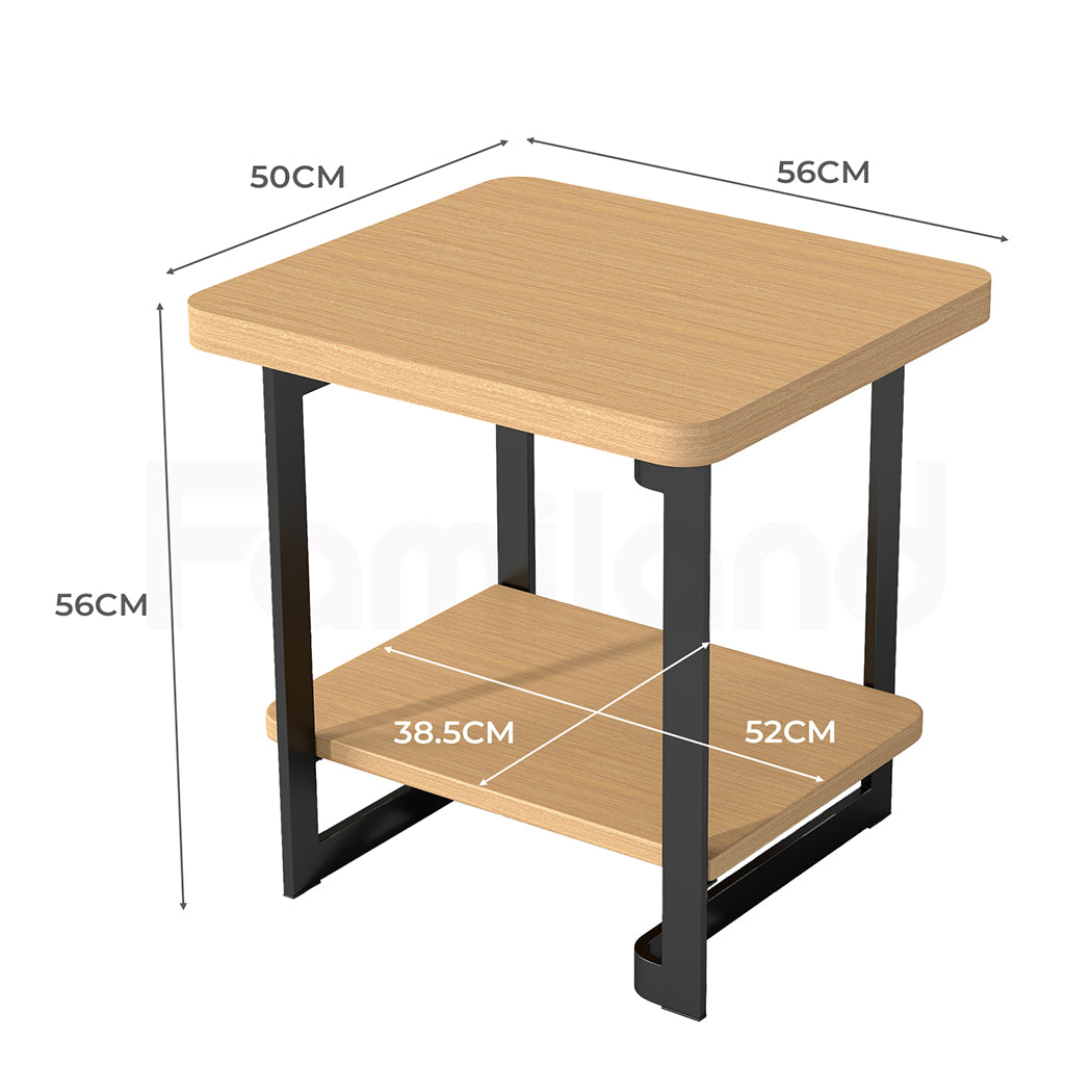 Familand Wooden Side Tables Night Stand Bedside Tables