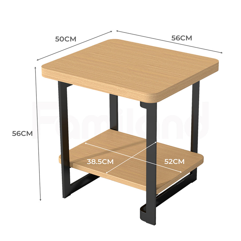 Familand Wooden Side Tables Night Stand Bedside Tables