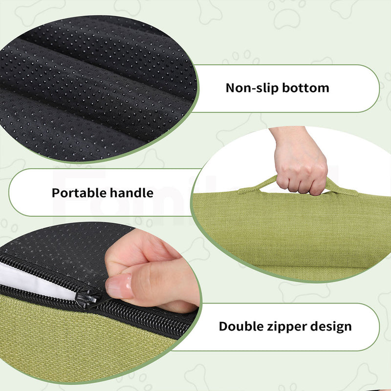 Tedi’s Orthopedic Dog Bed in Green