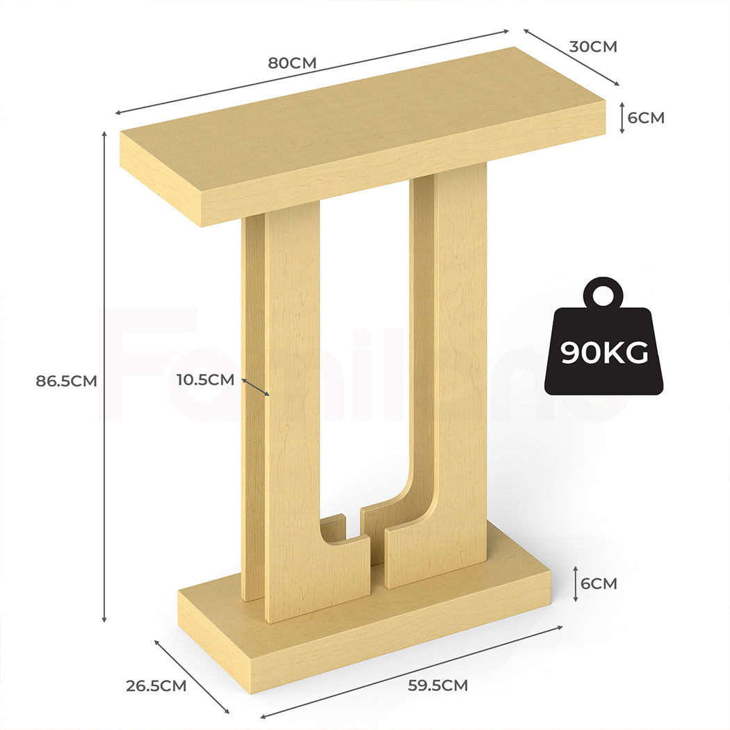 Familand Wood Console Hallway Table