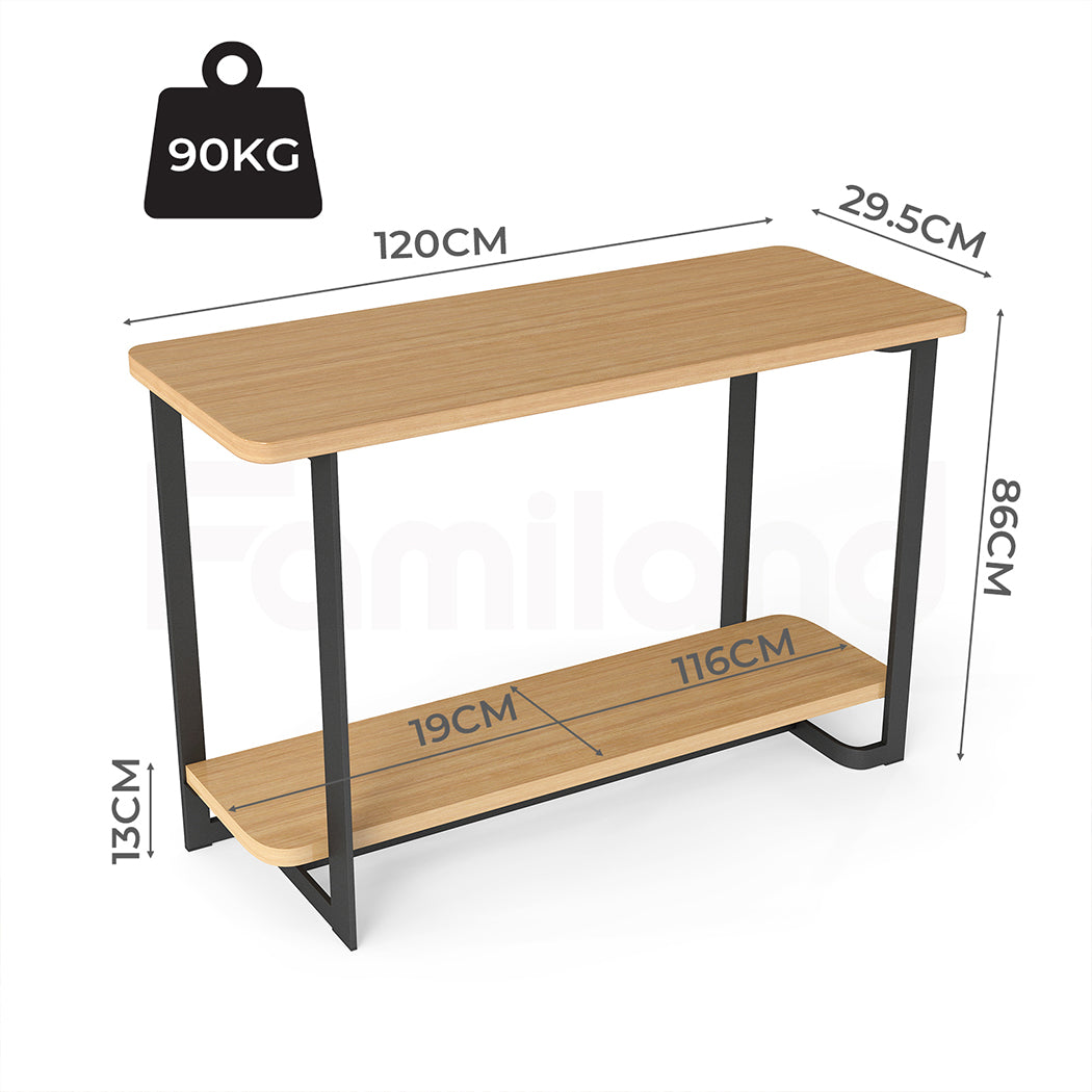 Familand Wood Console Hallway Table