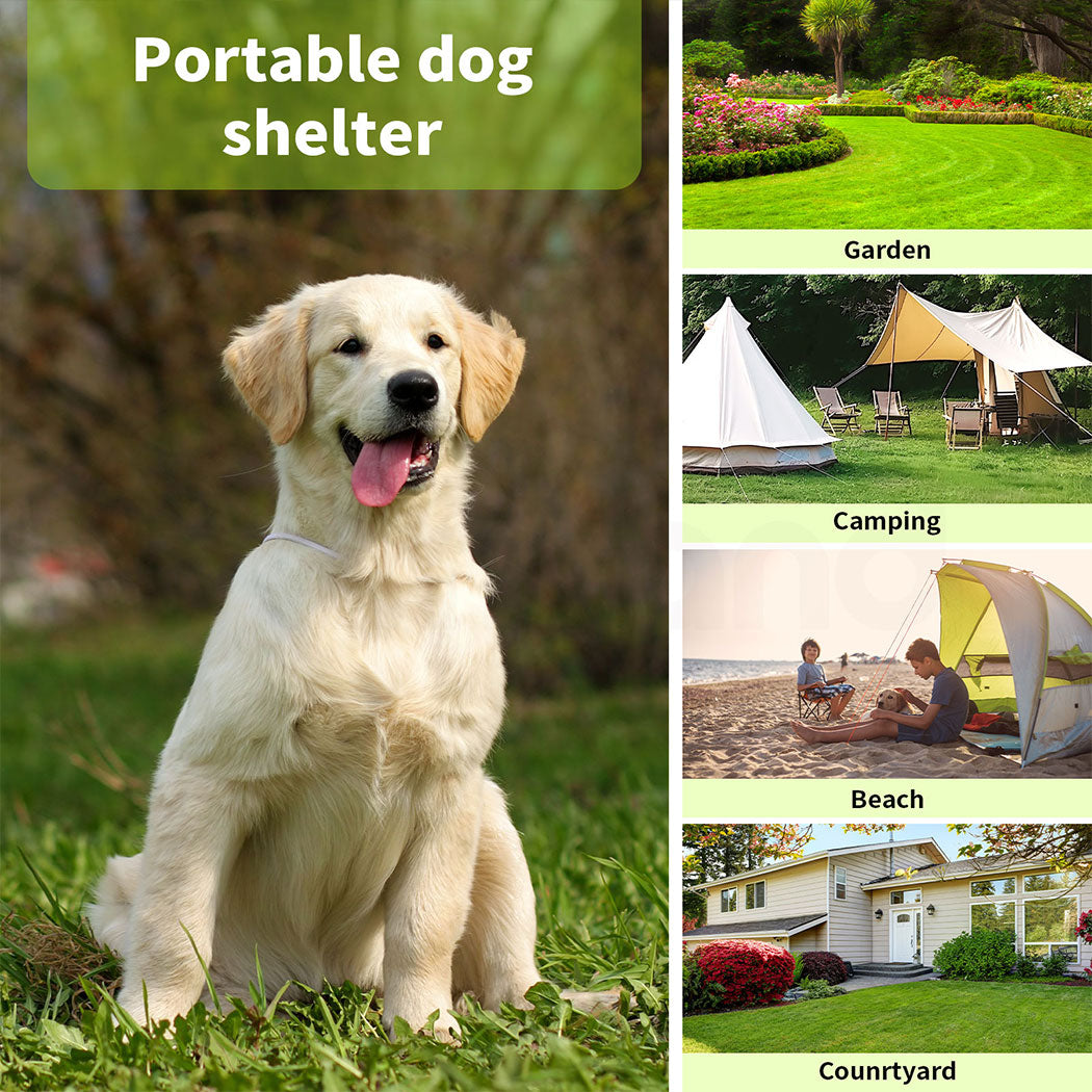 Tedi's 2 In 1 Dog Kennel Outdoor