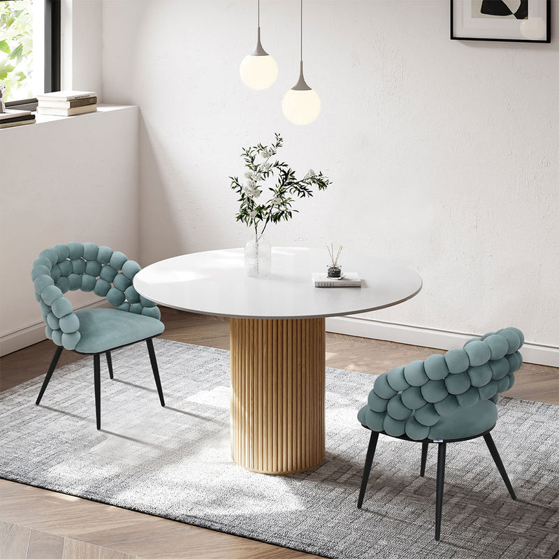 Familand Velvet Dining Chairs Set Of 2